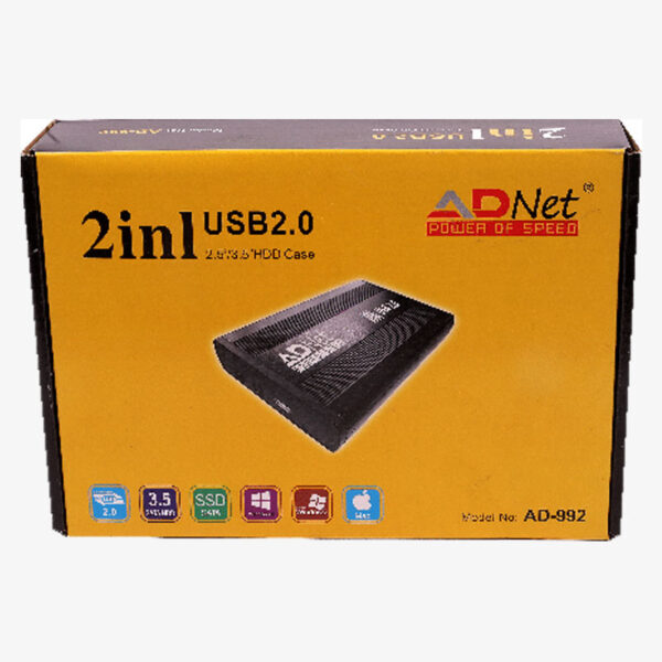 USB 2.0 EXTERNAL SATA HARD DRIVE CASEING AD-CAS-171 - Image 5
