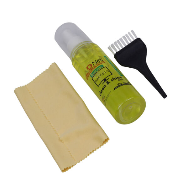 3 in 1 Cleaning Gel Set with Micro Fiber Cloth and Soft Brush AD-CG-353 - Image 4