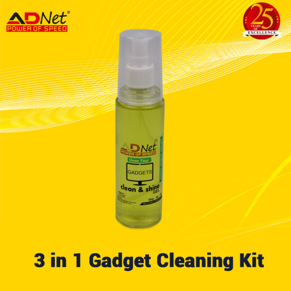 3 in 1 Cleaning Gel Set with Micro Fiber Cloth and Soft Brush AD-CG-353 - Image 5