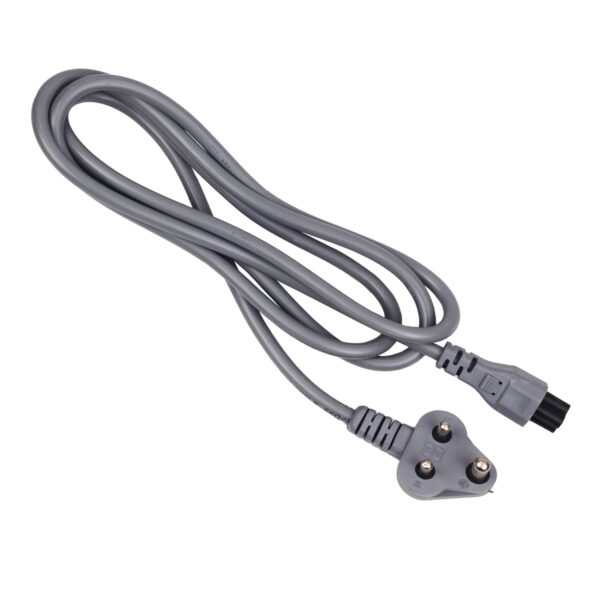 Desktop-Laptop 3-Pin Power Cord, 1.2 Meter-ADNet Computronics India Pvt Ltd-AdNetDelhi