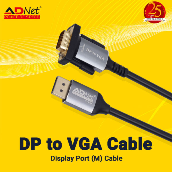 PRIME HDMI TO FULL HD VGA CABLE, LENGTH-1.8M ADP-HV-1185 - Image 6
