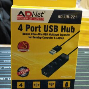 USB HUB 4 PORT AD816 DELUX, AD- UH-221