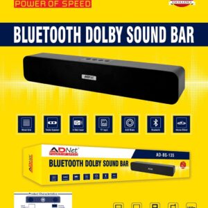 USB BLUE TOOTH SPEAKER DOLBY AUDIO SOUND BAR AD-SP-135
