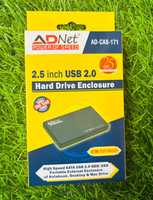 USB 2.0 EXTERNAL SATA HARD DRIVE CASEING AD-CAS-171