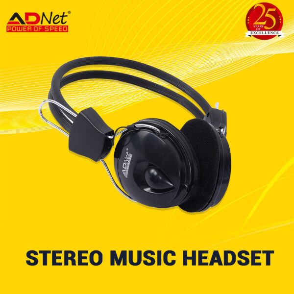 Headphone with Mic , Dual Audio Port  AD-HPD-192 - Image 6