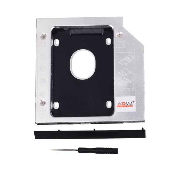 HDD/SSD Universal 2nd Hard Drive Caddy (9.5mm) AD-CM-180 - Image 4