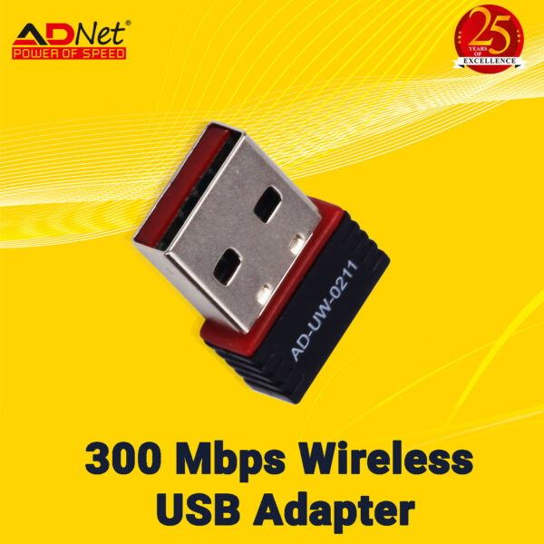 300Mbps USB WiFi Adapter AD-UW-211 - Image 6