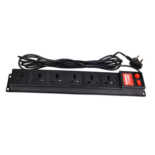 Power Strip 5m with 6 Schocket AD-PS-285 - Image 2