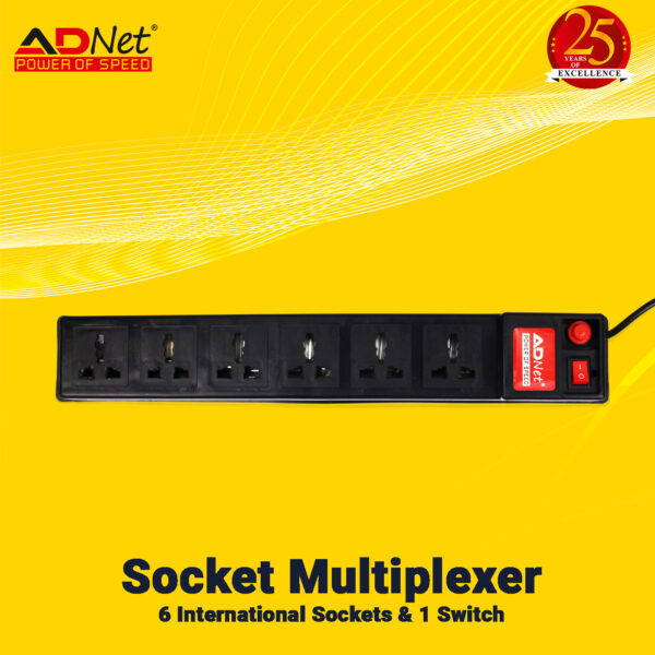 Power Strip 5m with 6 Schocket AD-PS-285 - Image 5