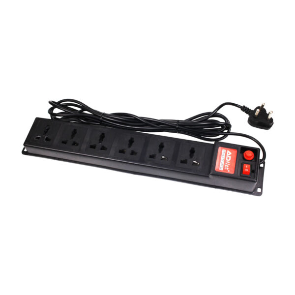 Power Strip 5m with 6 Schocket AD-PS-285 - Image 3