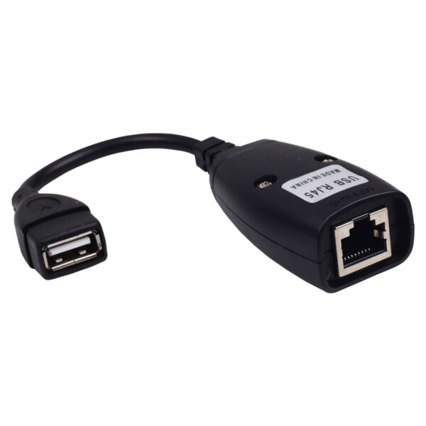 USB MALE to RJ 45+USB FEMALE USB OVER CAT5/5e/6 EXTENSION ADAPTER - Image 4