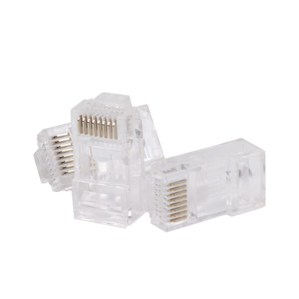 RJ 45 CAT 6(8P8C) PASS THROUGH CONNECTOR(100Pc Pack) AD-PTC-387 - Image 3