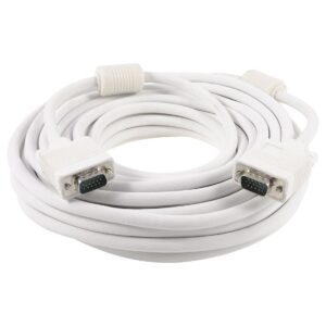 VGA CABLE 25 METER (15 PIN (M-M), 3+4  CONFIG., WHITE ) AD-VW-57
