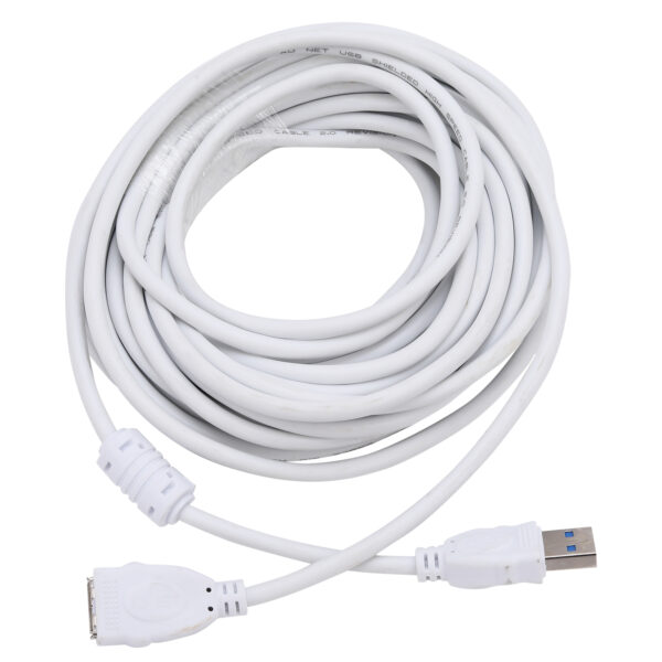 USB EXTENSION CABLE WHITE 1.5M AD-UE-101 - Image 3