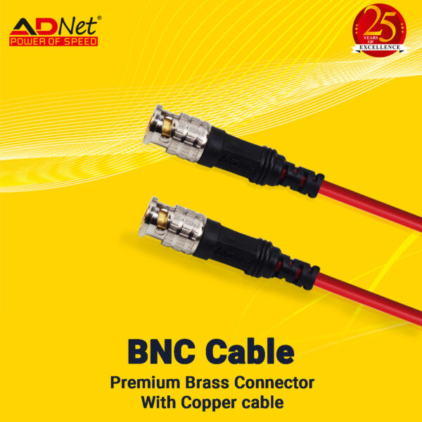 BNC Cable Premium Brass Connector with Copper Cable (Pack of 200pcs) AD-BN-369 - Image 6
