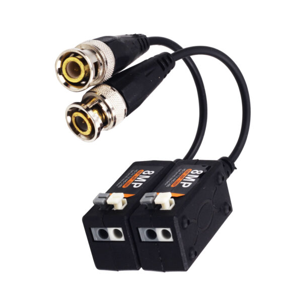 BNC VEDIO BALUN 8MP VIA RJ-45 CABLE AD-PS-373 - Image 2
