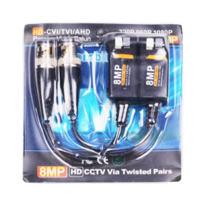 BNC VEDIO BALUN 8MP VIA RJ-45 CABLE AD-PS-373