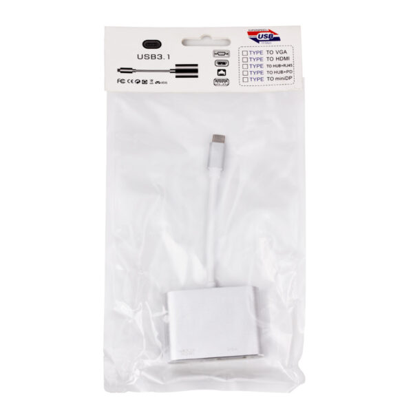 USB C to VGA+HDMI 2IN1 ADAPTER - Image 3