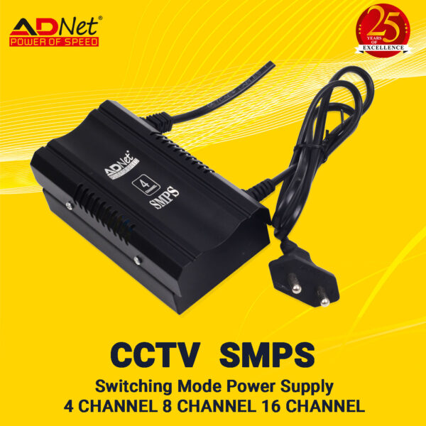 CCTV SMPS 8 CHANNEL (SWITCHING MODE POWER SUPPLY) AD-PS-371 - Image 6