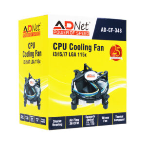 CPU COLLING FAN DUAL CORE (PUSH TYPE ) AD-CF-348