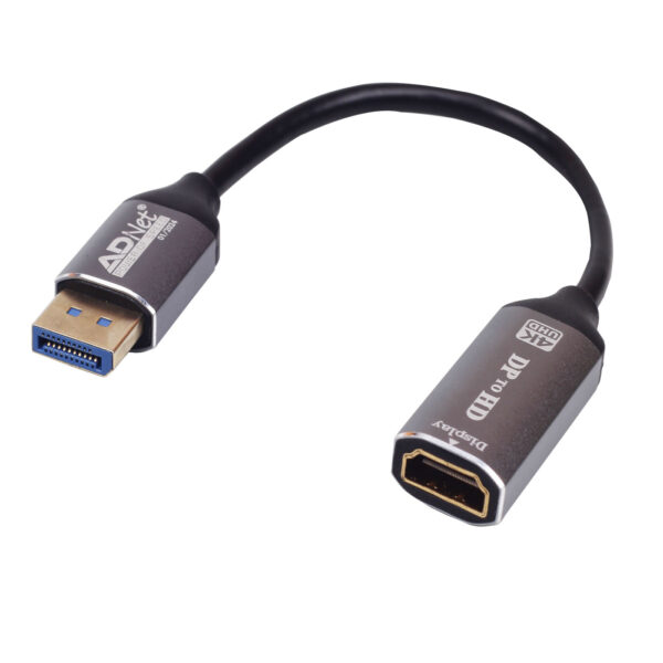 PRIME DP (M) TO HDMI (F) 4K ADAPTOR, LENGTH 15CM -ADP-DH-1133 - Image 2