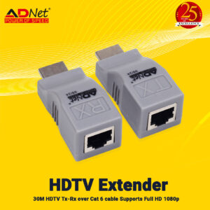 HDMI EXTENDER 30M WITH 1 YEAR WARRANTY  AD-HE -468