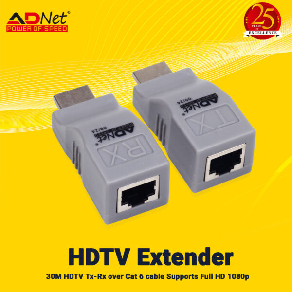 HDMI EXTENDER 30M WITH 1 YEAR WARRANTY  AD-HE -468