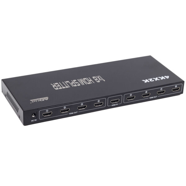 HDMI SPLITTER (1X8) 1.4V, 1 IN 8 HDMI PORT OUT SUPPORTS FULL HD 1080P AD-HS-462 - Image 2