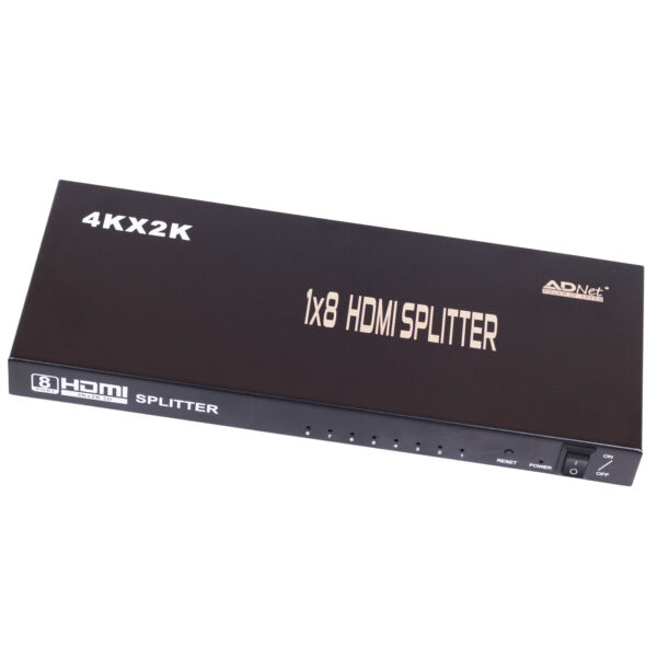 HDMI SPLITTER (1X8) 1.4V, 1 IN 8 HDMI PORT OUT SUPPORTS FULL HD 1080P AD-HS-462 - Image 3
