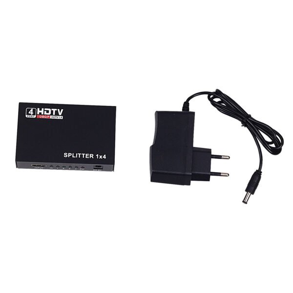 HDMI SPLITTER (1X4) 1.4V, 1 IN 4 HDMI PORT OUT SUPPORTS FULL HD 1080P AD-HS-461 - Image 3