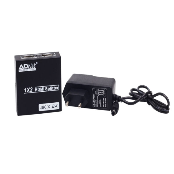 1X2 HDMI SPLITTER  1.4V 2PORT SUPPORTS FULL HD- AD-HS-460 - Image 2