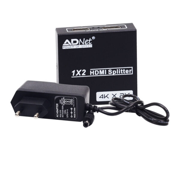1X2 HDMI SPLITTER  1.4V 2PORT SUPPORTS FULL HD- AD-HS-460 - Image 5