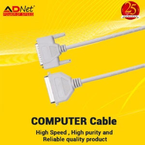 LPT PRINTER CABLE MOULDED 5M AD-AB-93