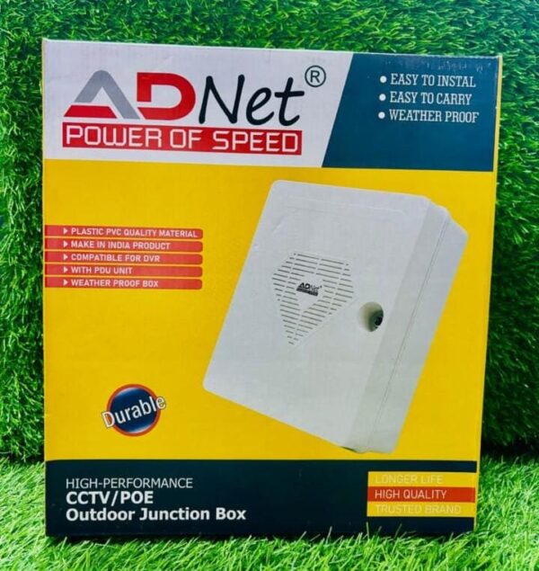OUTDOOR JUNCTION BOX FOR DVR/NVR/POE SWITCH With POWER SOCKET AD-PS-365
