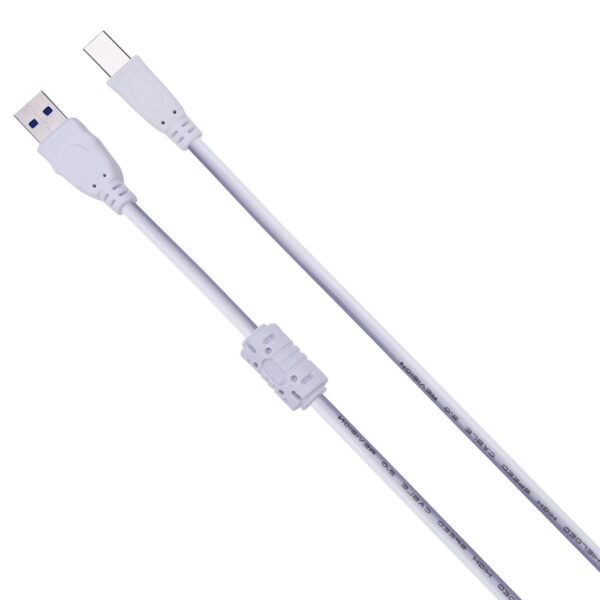 USB PRINTER CABLE, LENGTH 1.5M (USB-A (M) TO USB-B(M), WHITE AD-AB -71 - Image 3