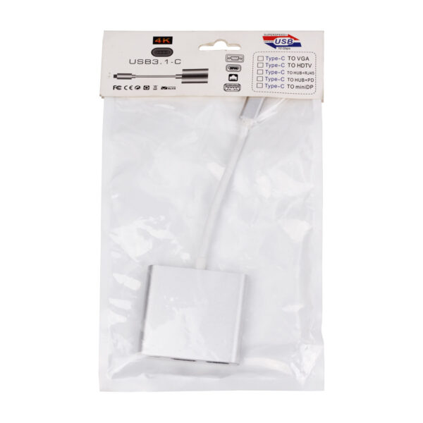 USB3.1 TYPE C TO HDMI 3in1 ADAPTER - Image 5