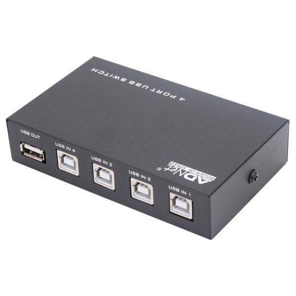 "USB 4-Port Switch Hub – Share USB Devices Across 4 PC | ADNET"