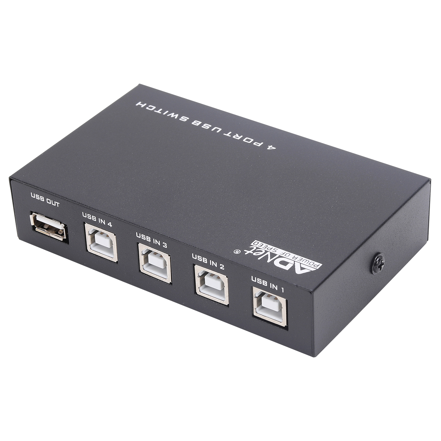 "USB 4-Port Switch Hub – Share USB Devices Across 4 PC | ADNET"