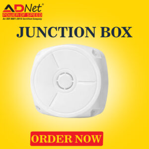 PVC JUNCTION BOX 4" X 4" FOR CCTV CAMERA , AD-PS-363