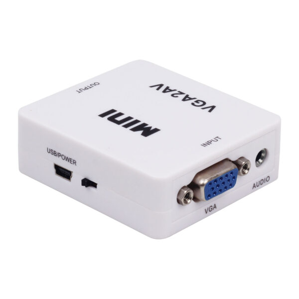 VGA to AV CONVERTER VGA to RCA Composite ADAPTER with AUDIO - Image 4