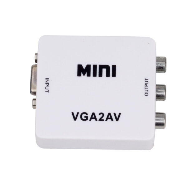 VGA to AV CONVERTER VGA to RCA Composite ADAPTER with AUDIO - Image 5