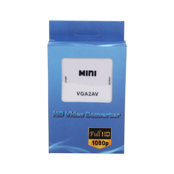 VGA to AV CONVERTER VGA to RCA Composite ADAPTER with AUDIO