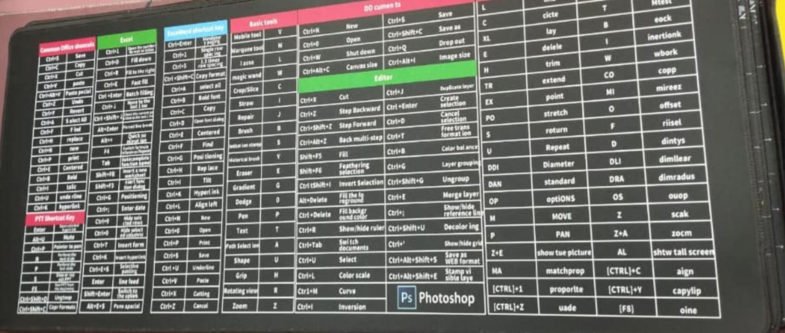 ADNet MOUSE PAD Non Slip Rubber Base with stitched Edge Mat for Computer, Laptop( 90CM * 40CM ) AD-MP-237 - Image 3