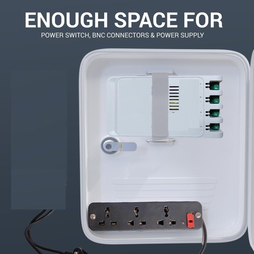 Poe Box For Router POE RACK with Power Socket | 2U POE Enclosure | ADNET