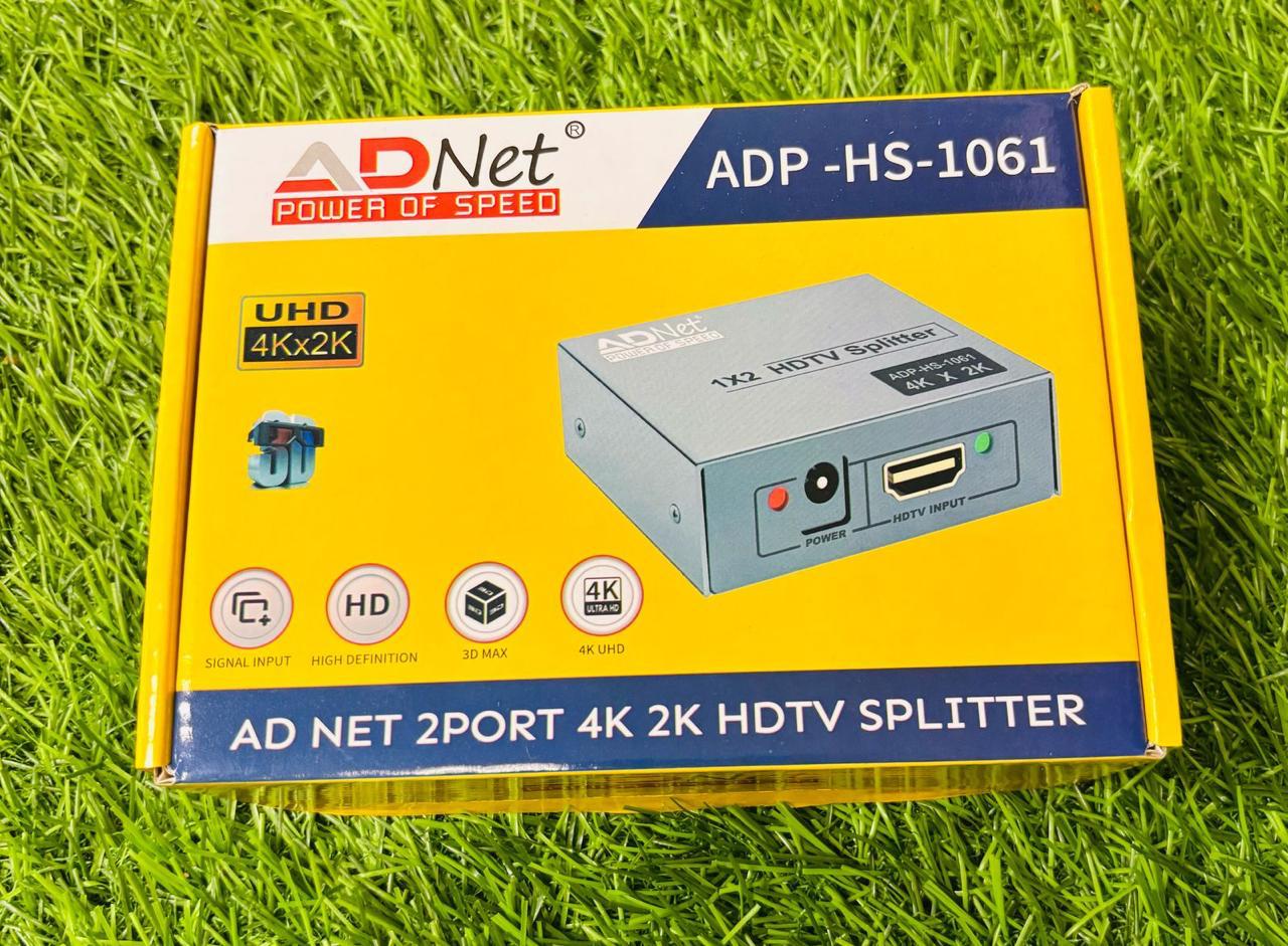 1X2 HDMI SPLITTER 4k 2k - 2 port ( AD-HS-1061)