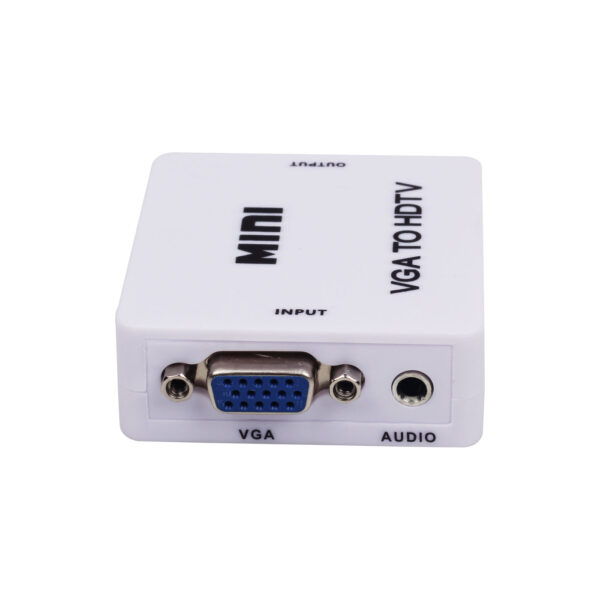 VGA to HDMI CONVERTER With AUDIO MEDIA Streaming - Image 3