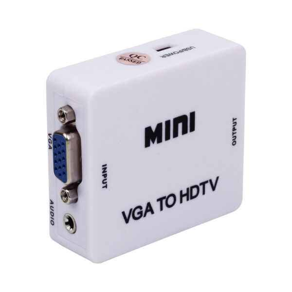 VGA to HDMI CONVERTER With AUDIO MEDIA Streaming - Image 5