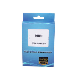 VGA to HDMI CONVERTER With AUDIO MEDIA Streaming
