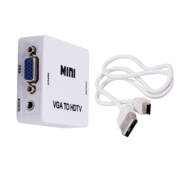 VGA to HDMI CONVERTER With AUDIO MEDIA Streaming - Image 4