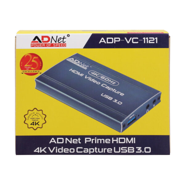 4K HDMI Capture Card USB 3.0 – 1080P Rec. 60Hz Passthrough